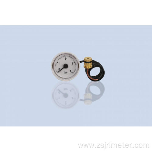 Pressure gauge with Capillary